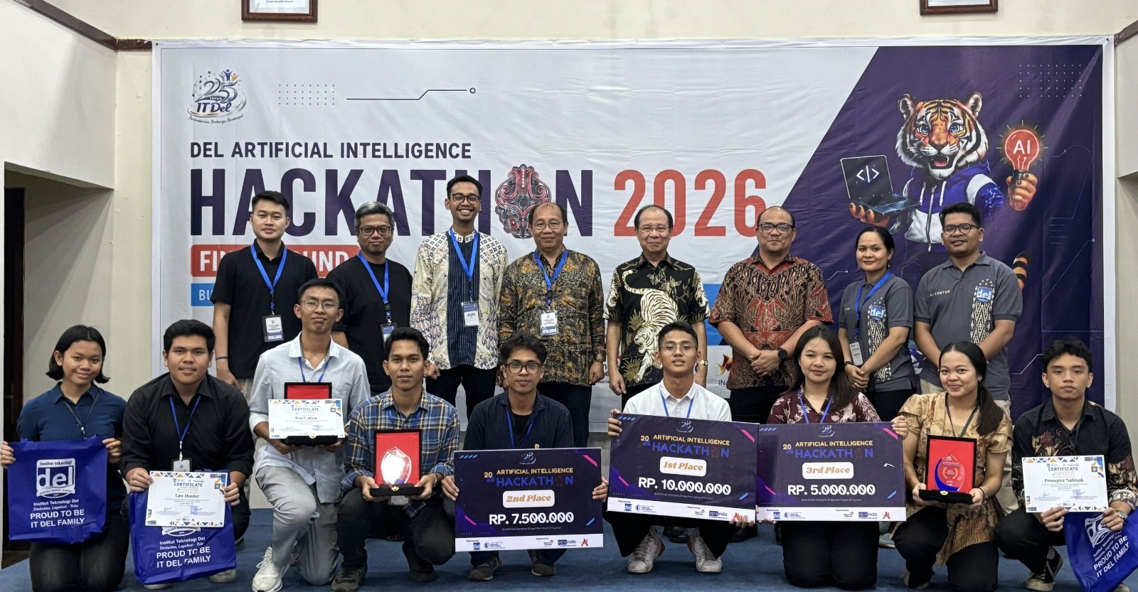 Daftar Pemenang Del Artificial Intelligence HACKATHON 2026
